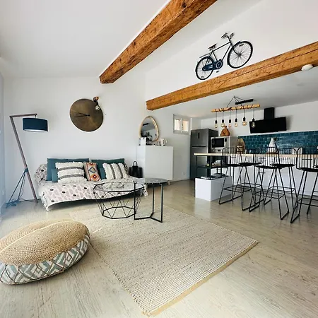 Port-Vendres: Duplex 3 Chambres, Climatise, Proche Du Port - Fr-1-309-297 Daire Port Vendres