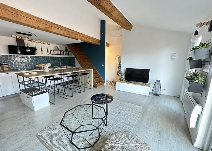 Port-vendres: Duplex 3 Chambres, Climatise, Proche Du - Fr-1-309-297 * Port Vendres